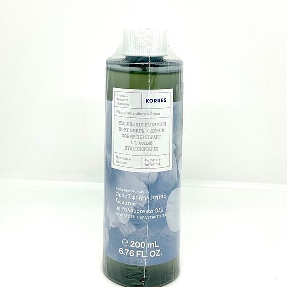 Korres “Grecian Almond Blossom” Hyaluronic Plumping Body Serum